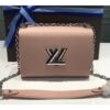 Louis Vuitton Replica Twist MM Bag in Epi Leather M50280 Nude 2018