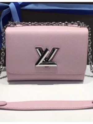 Louis Vuitton Replica Twist MM Bag in Epi Leather M50280 Pink 2018