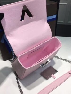 Louis Vuitton Replica Twist MM Bag in Epi Leather M50280 Pink 2018