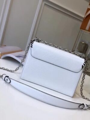 Louis Vuitton Replica Twist MM Bag in Epi Leather M53532 White 2018