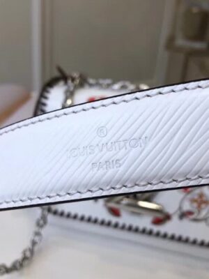 Louis Vuitton Replica Twist MM Bag in Epi Leather M53532 White 2018