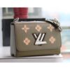 Louis Vuitton Replica Twist MM Shoulder Bag in Epi Leather M52159 Green 2018