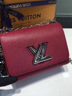 Louis Vuitton Replica Twist PM Bag in Epi Leather M50332 Burgundy 2018