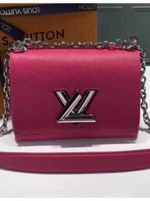 Louis Vuitton Replica Twist PM Bag in Epi Leather M50332 Hot Pink 2018