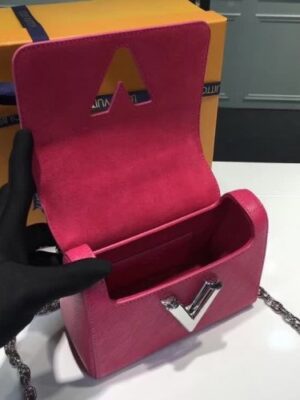 Louis Vuitton Replica Twist PM Bag in Epi Leather M50332 Hot Pink 2018