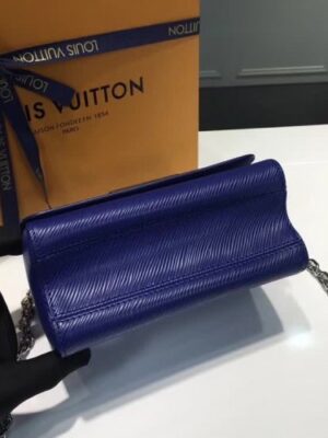 Louis Vuitton Replica Twist PM Bag in Epi Leather M50332 Navy Blue 2018