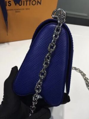 Louis Vuitton Replica Twist PM Bag in Epi Leather M50332 Navy Blue 2018