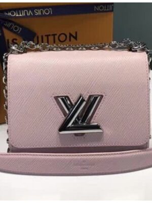 Louis Vuitton Replica Twist PM Bag in Epi Leather M50332 Pink 2018