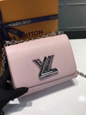 Louis Vuitton Replica Twist PM Bag in Epi Leather M50332 Pink 2018