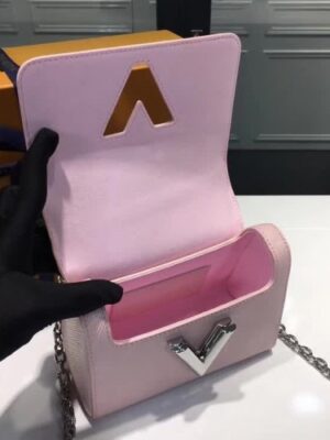 Louis Vuitton Replica Twist PM Bag in Epi Leather M50332 Pink 2018