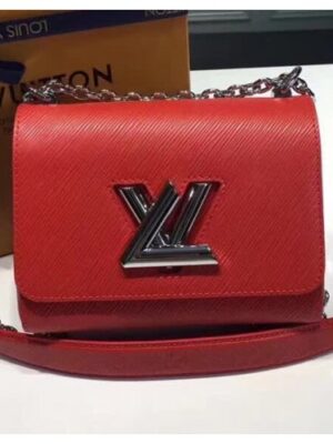 Louis Vuitton Replica Twist PM Bag in Epi Leather M50332 Red 2018