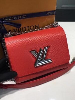 Louis Vuitton Replica Twist PM Bag in Epi Leather M50332 Red 2018