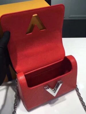 Louis Vuitton Replica Twist PM Bag in Epi Leather M50332 Red 2018