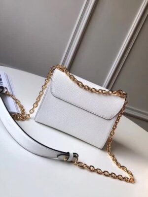 Louis Vuitton Replica Twist PM Bag in Epi Leather M50332 White 2018