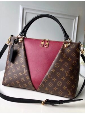 Louis Vuitton Replica V Tote MM Handbag M43949 Bordeaux 2018