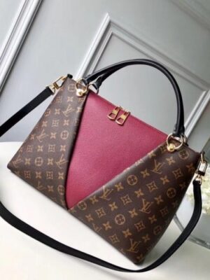 Louis Vuitton Replica V Tote MM Handbag M43949 Bordeaux 2018