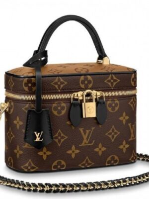 Louis Vuitton Replica Vanity PM Bag Monogram Reverse M45165