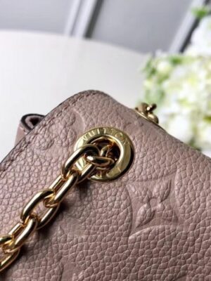 Louis Vuitton Replica Vavin PM Shoulder Bag in Monogram Empreinte Leather M43931 Beige 2018