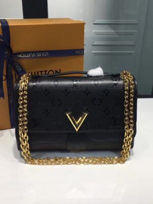 Louis Vuitton Replica Very Chain Bag M42899 Black 2017(75806)