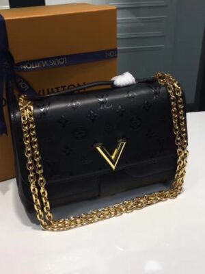 Louis Vuitton Replica Very Chain Bag M42899 Black 2017(75806)