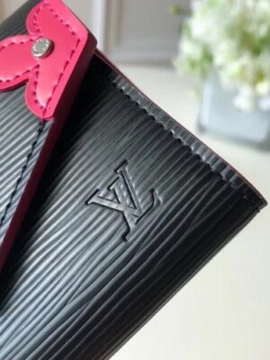 Louis Vuitton Replica Victorine Wallet in Epi leather M62980 Black