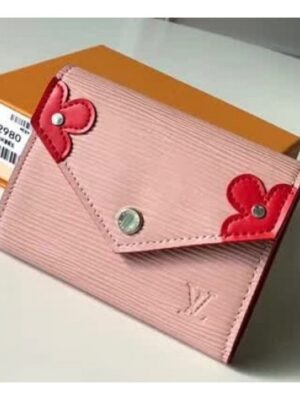 Louis Vuitton Replica Victorine Wallet in Epi leather M62980 Pink