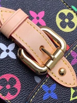 Louis Vuitton Replica Vintage Monogram Canvas NeoNoe Bag M42229 Black/Multicolor