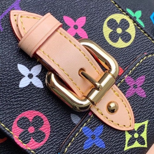 Louis Vuitton Replica Vintage Monogram Canvas NeoNoe Bag M42229 Black/Multicolor