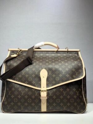 Louis Vuitton Replica Vintage Monogram Canvas Sac Chasse Hunting Travel Bag M41140