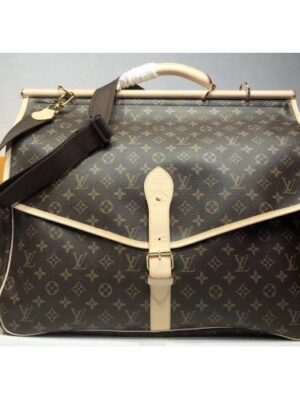 Louis Vuitton Replica Vintage Monogram Canvas Sac Chasse Hunting Travel Bag M41140