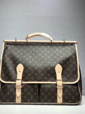 Louis Vuitton Replica Vintage Monogram Canvas Sac Chasse Hunting Travel Bag M41140