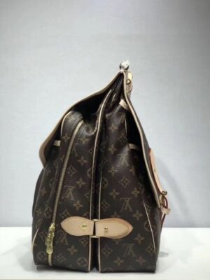 Louis Vuitton Replica Vintage Monogram Canvas Sac Chasse Hunting Travel Bag M41140