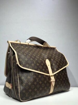 Louis Vuitton Replica Vintage Monogram Canvas Sac Chasse Hunting Travel Bag M41140