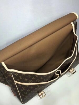 Louis Vuitton Replica Vintage Monogram Canvas Sac Chasse Hunting Travel Bag M41140