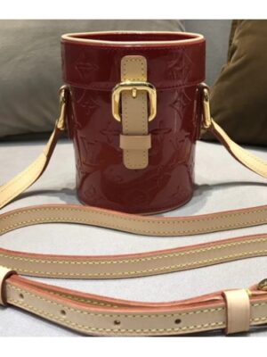 Louis Vuitton Replica Vintage Monogram Vernis Mini Container Bag Red 2019