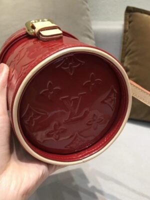 Louis Vuitton Replica Vintage Monogram Vernis Mini Container Bag Red 2019