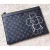 Louis Vuitton Replica Vivienne Mascot Monogram Eclipse Canvas Danube Pochette Apollo Bag M62904 2018