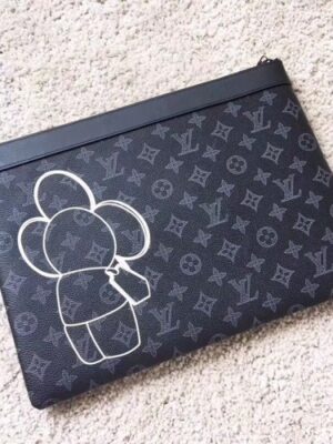 Louis Vuitton Replica Vivienne Mascot Monogram Eclipse Canvas Danube Pochette Apollo Bag M62904 2018