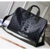 Louis Vuitton Replica Vivienne Mascot Monogram Eclipse Canvas Speedy Bandouliere 40 Bag 2018