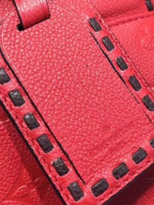 Louis Vuitton Replica Vosges Monogram Empreinte Leather Medium handbag M41492 Red(kd-732801)