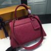 Louis Vuitton Replica Vosges Monogram Empreinte Leather Medium handbag M43249 Burgundy(kd-732802)