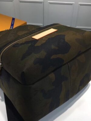 Louis Vuitton Replica X Supreme Camouflage Canvas Apollo Backpack 2017