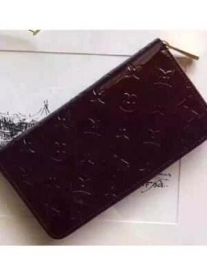 Louis Vuitton Replica ZIPPY WALLET MONOGRAM VERNIS Amarante M93522