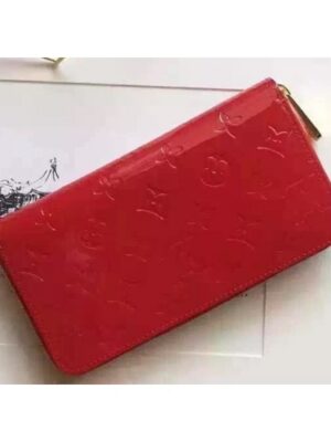 Louis Vuitton Replica ZIPPY WALLET MONOGRAM VERNIS Cherry M90200