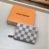 Louis Vuitton Replica Zippy Coin Purse Damier Azur Canvas N60229 Rose Ballerine