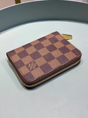 Louis Vuitton Replica Zippy Coin Purse Damier Ebene Canvas N63070 Brown