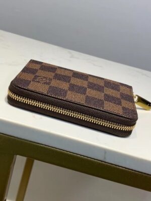 Louis Vuitton Replica Zippy Coin Purse Damier Ebene Canvas N63070 Brown