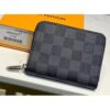 Louis Vuitton Replica Zippy Coin Purse Damier Graphite Canvas