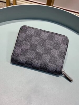 Louis Vuitton Replica Zippy Coin Purse Damier Graphite Canvas