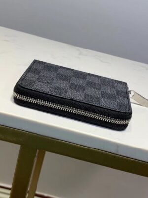 Louis Vuitton Replica Zippy Coin Purse Damier Graphite Canvas